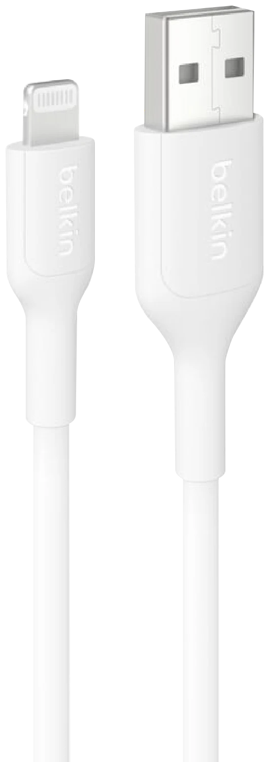 Belkin BoostCharge USB-A Cable Lightning Connector 1M White