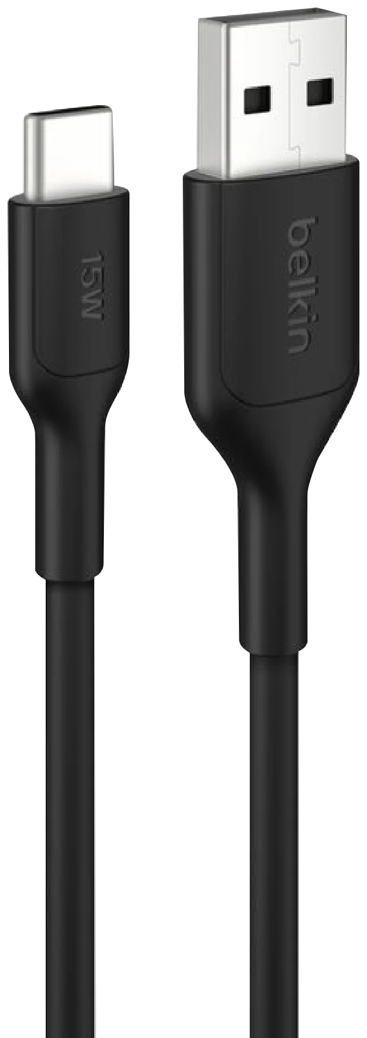 Belkin BoostCharge USB-A to USB-C 15W Cable 1m Black