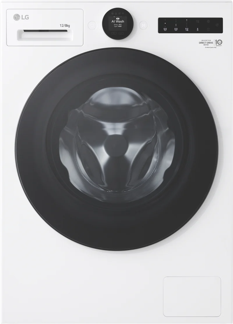 LG 12kg-8kg 10 Series AI Combo Washer Dryer