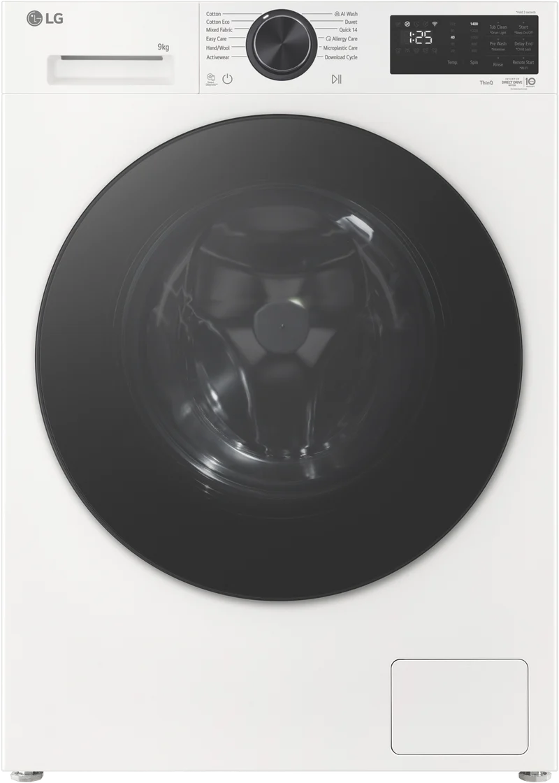 LG 9kg Series 3 AI Front Load Washer