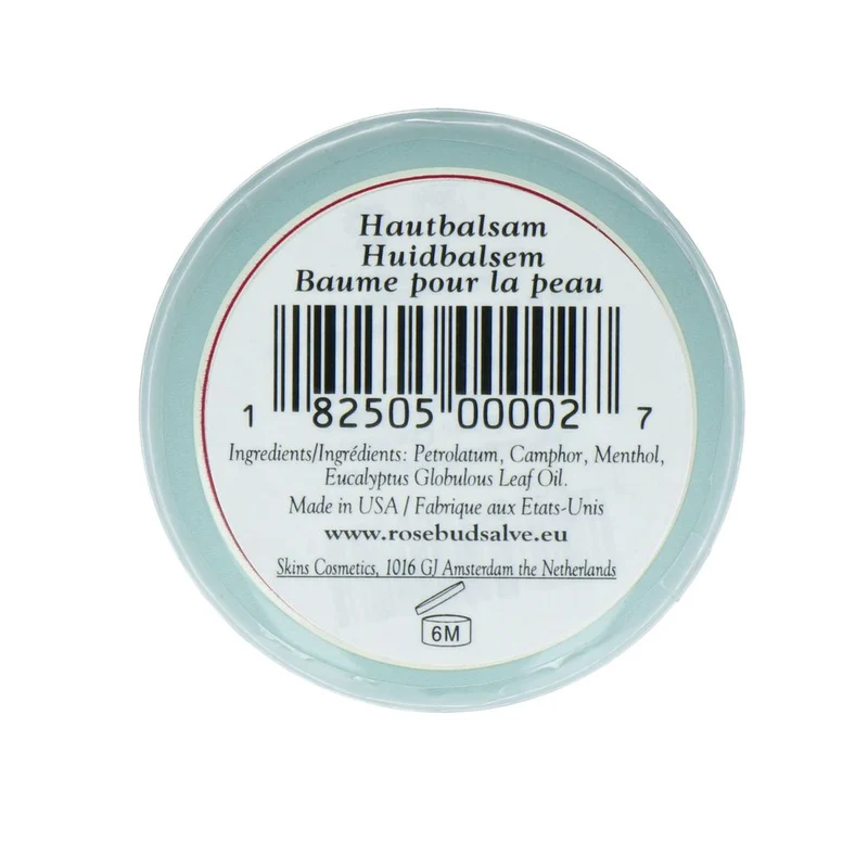 Rosebud Salve Menthol & Eucalyptus Lip Balm 22 gram