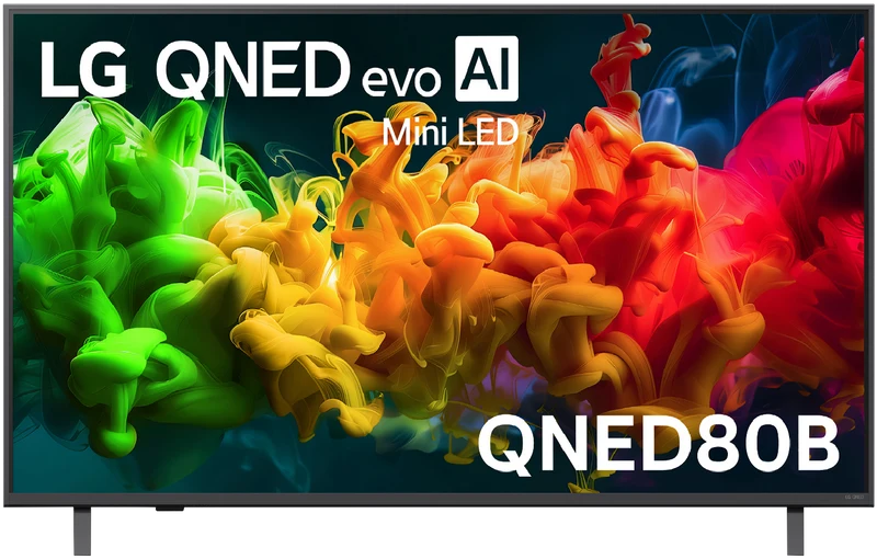 LG 50" QNED80B EVO AI Mini LED 4K Smart TV 2026