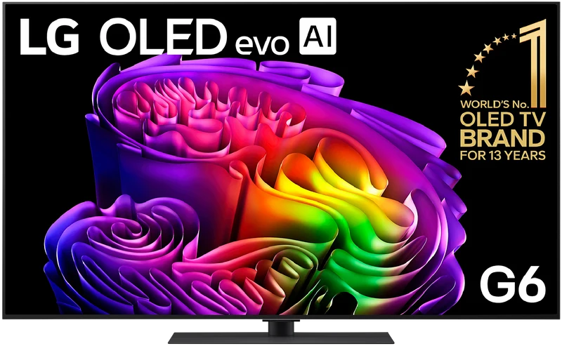 LG 55" OLED EVO AI G6 4K Smart TV 2026