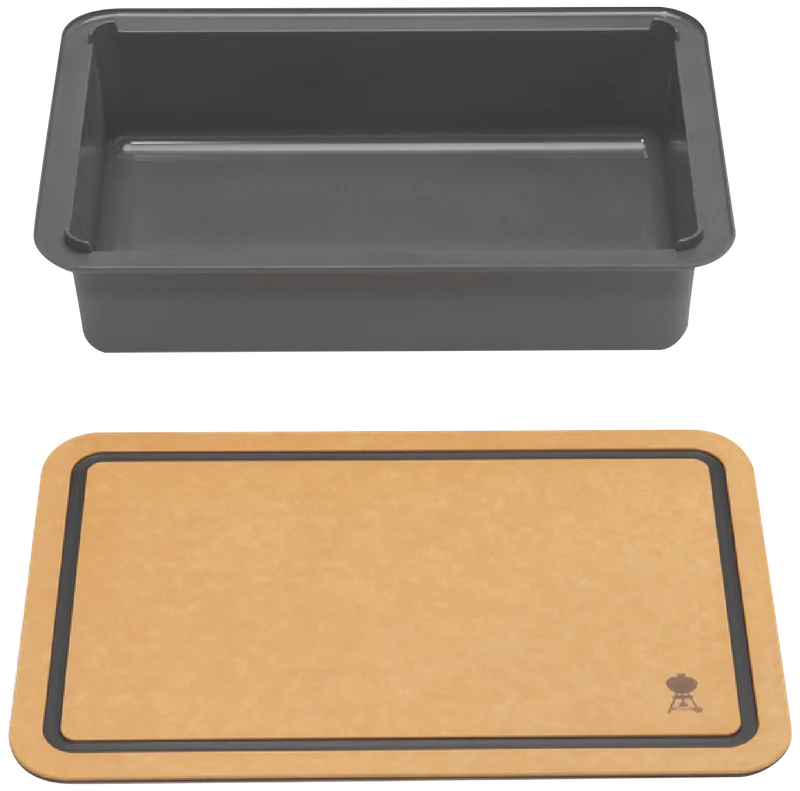 Weber Basin with Cutting Board Lid