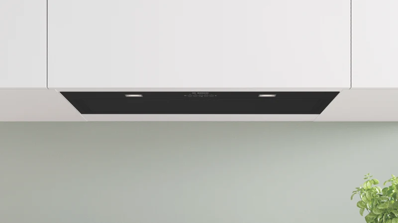 Bosch Series 8 86cm Integrated Rangehood, Black