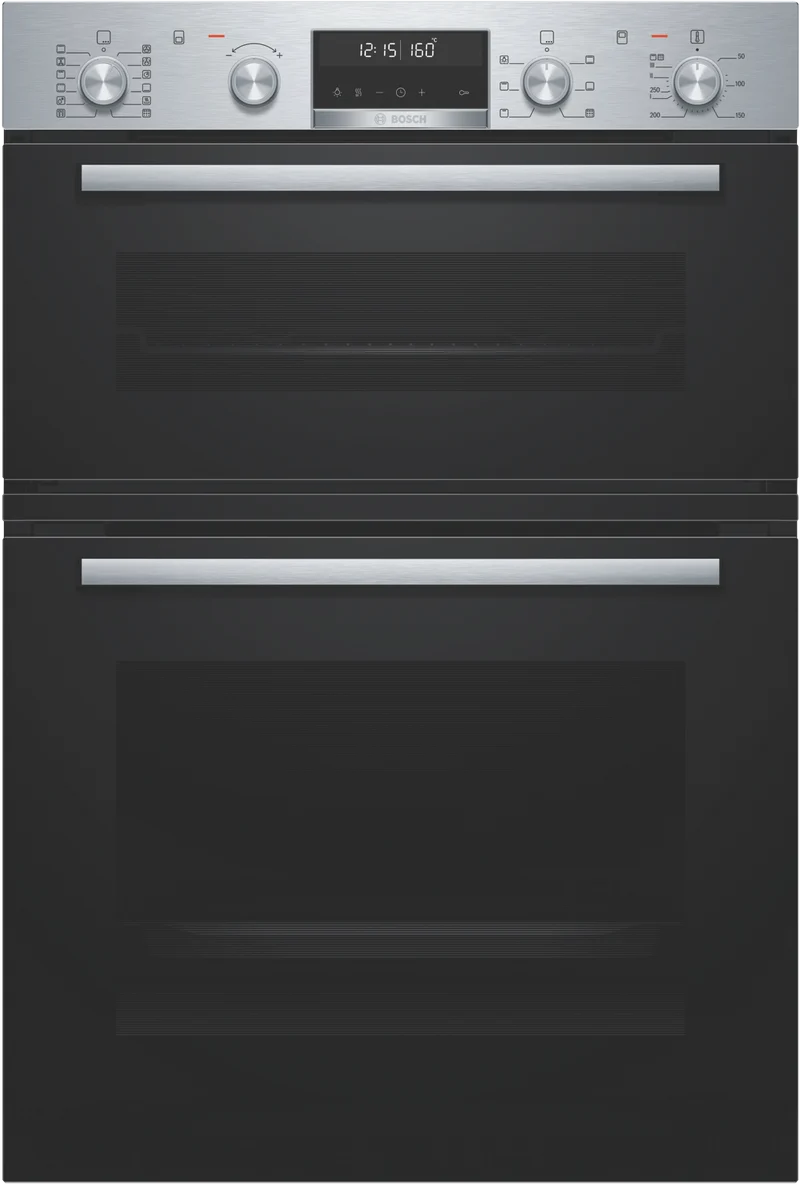 Bosch Series 6 60cm Multifunction Double Oven - Stainless Steel