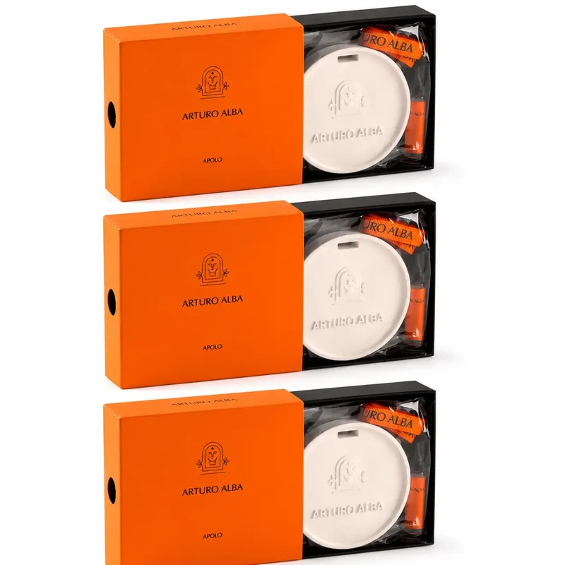 Arturo Alba En Suite Apolo Solid Air Freshener, 1 unit, pack of 3