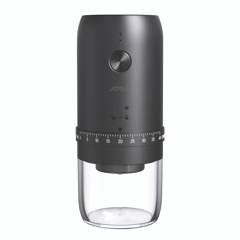 Avanti Rechargeable Portable Coffee Grinder - Black