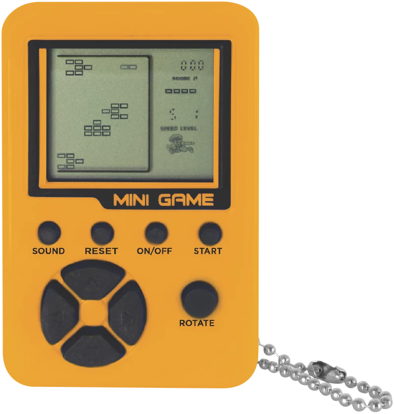 Techxtras KeyChain Game Machine (Yellow)