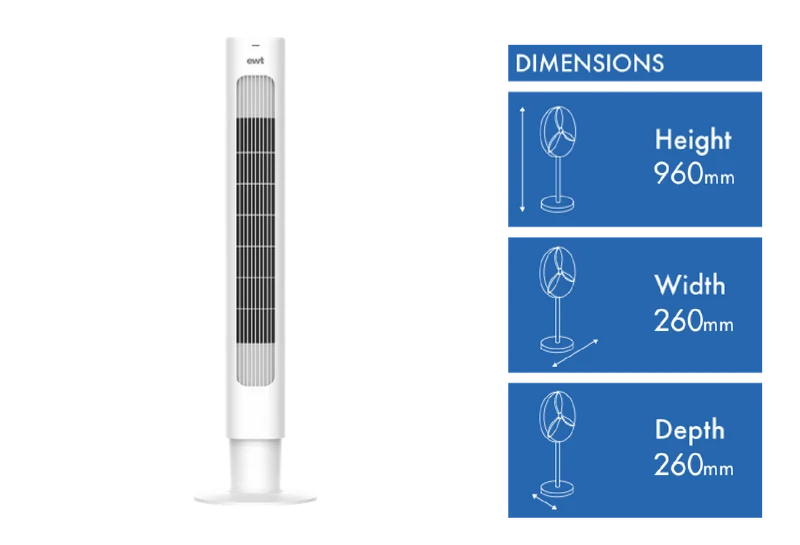 EWT 96cm Tower Fan