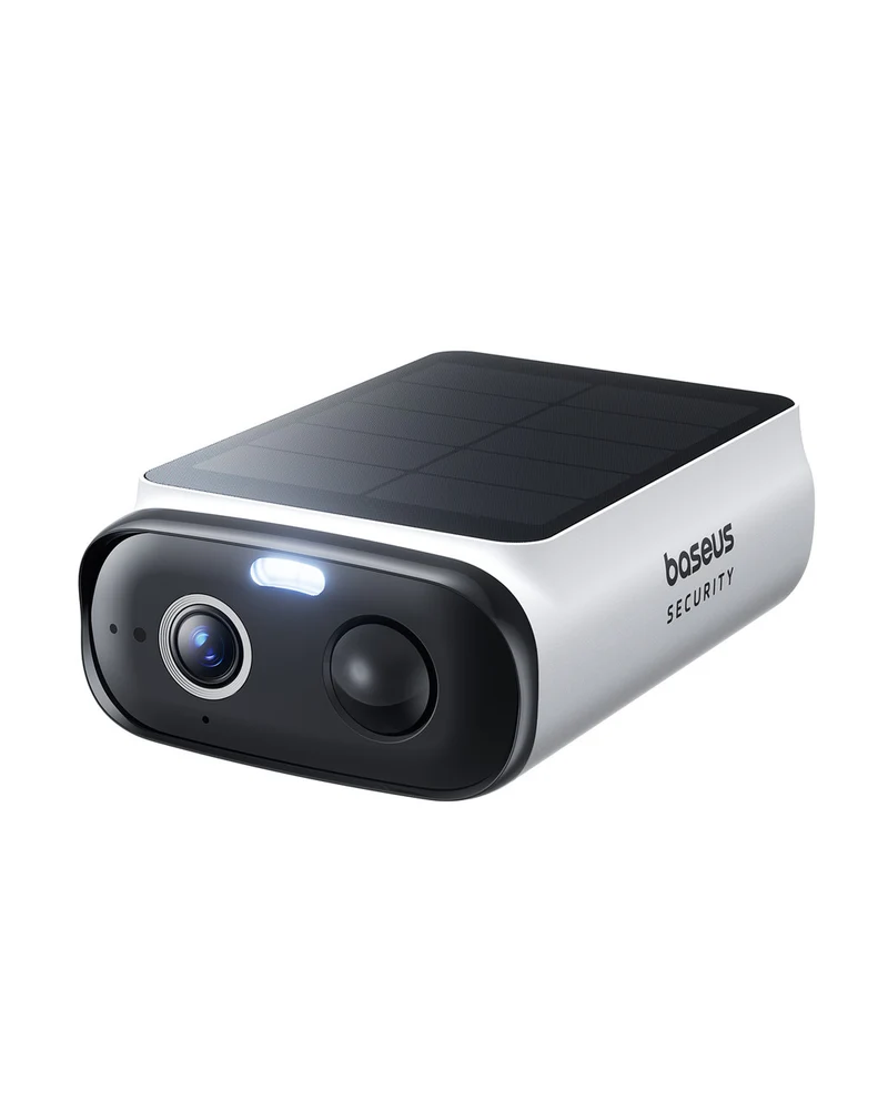 Baseus S1 Lite 2K Solar Security Camera with AI (White)