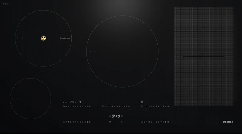 Miele 94cm Induction Cooktop with 1 PowerFlex Cooking Zone and Wi-Fi Connectivity