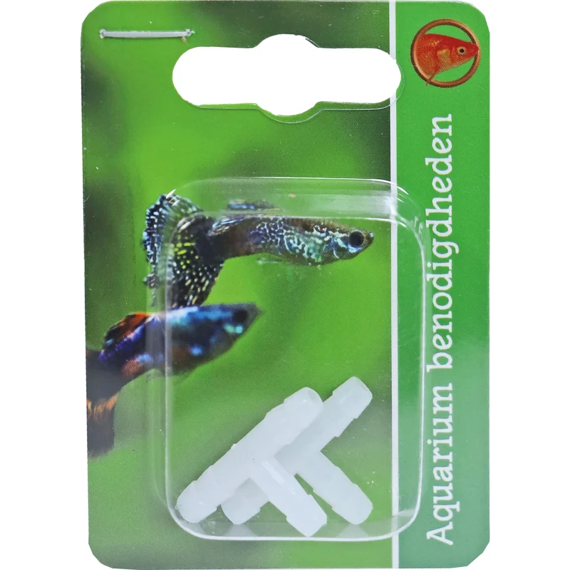 Boon T-stuk 4 mm luchtslang 2 stuks - Splitser voor aquarium- en vijverbeluchting