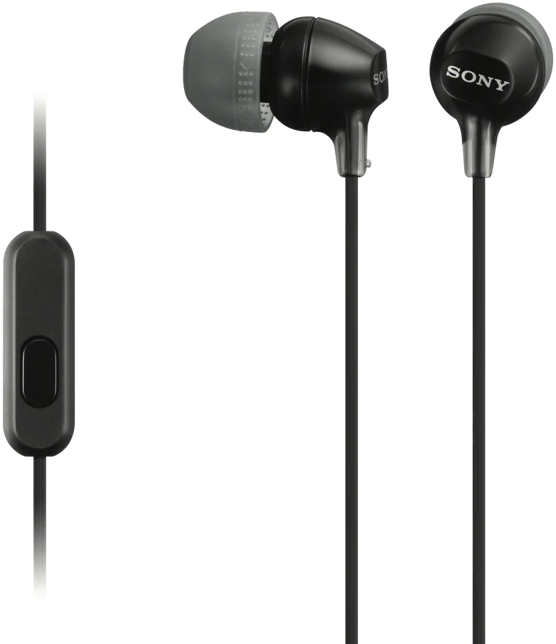 Sony MDR-EX15AP Black Headphones