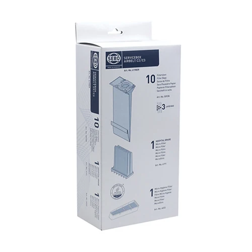 SEBO C2, C3 Series Kleenmaid VC310-20 10pk Service Kit Bags Filters