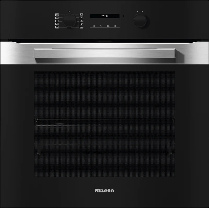 Miele 60cm Pyrolytic Oven with AirFry Function and Automatic Programmes CleanSteel