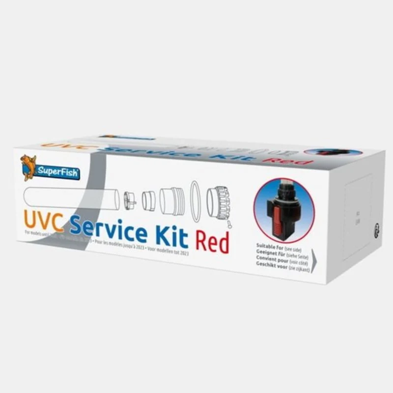 Superfish UV-C 5W Service Kit - vervanglamp, O-ringen en afdichtingen voor PondClear