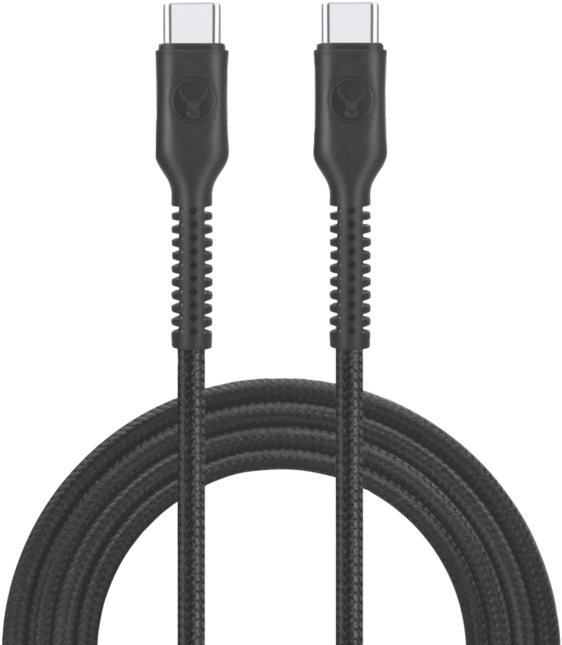 Bonelk USB-C to USB-C 240w/480Mbps Long-Life Cable 1.5m (Black)
