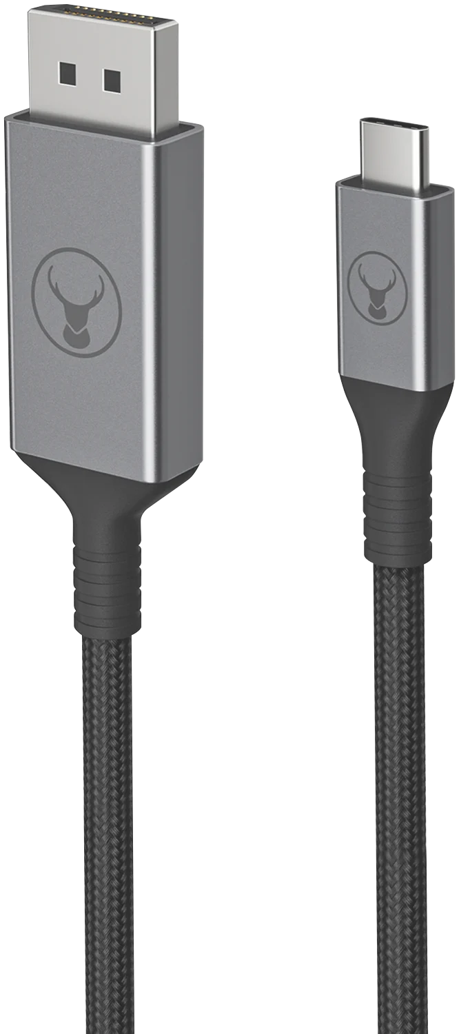 Bonelk USB-C to Display Port Long-Life Cable 1.5m (Black)