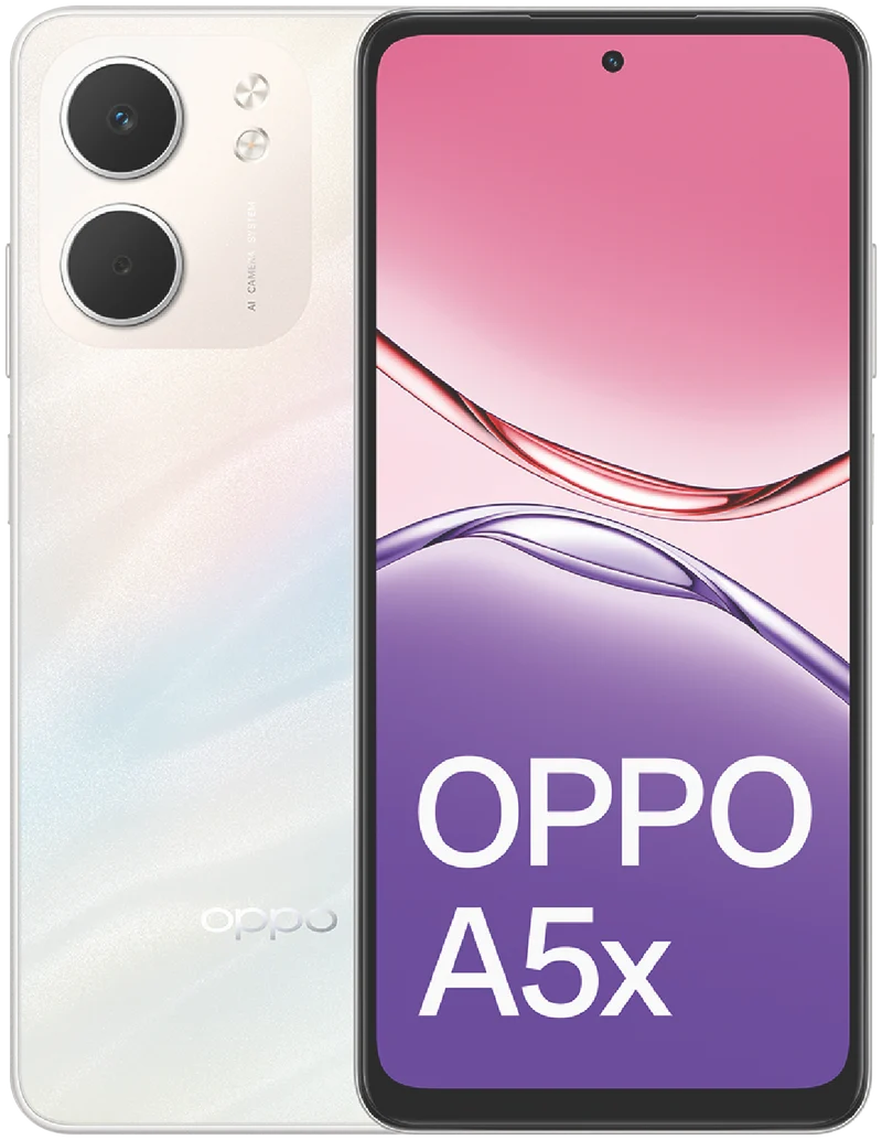 OPPO A5x 128GB Laser White