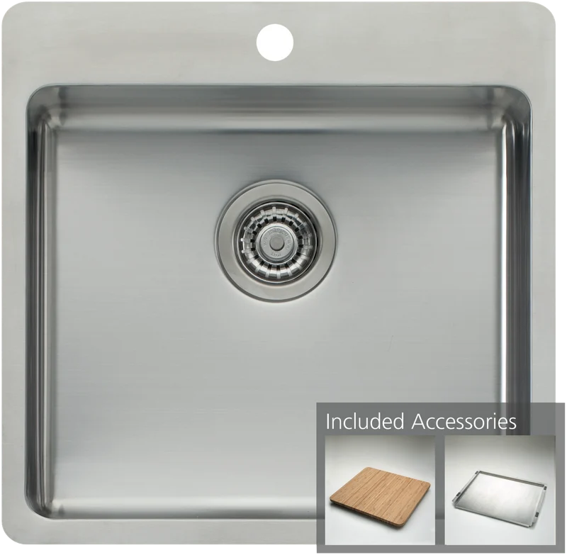 Oliveri Sonetto Large Single Bowl Sink