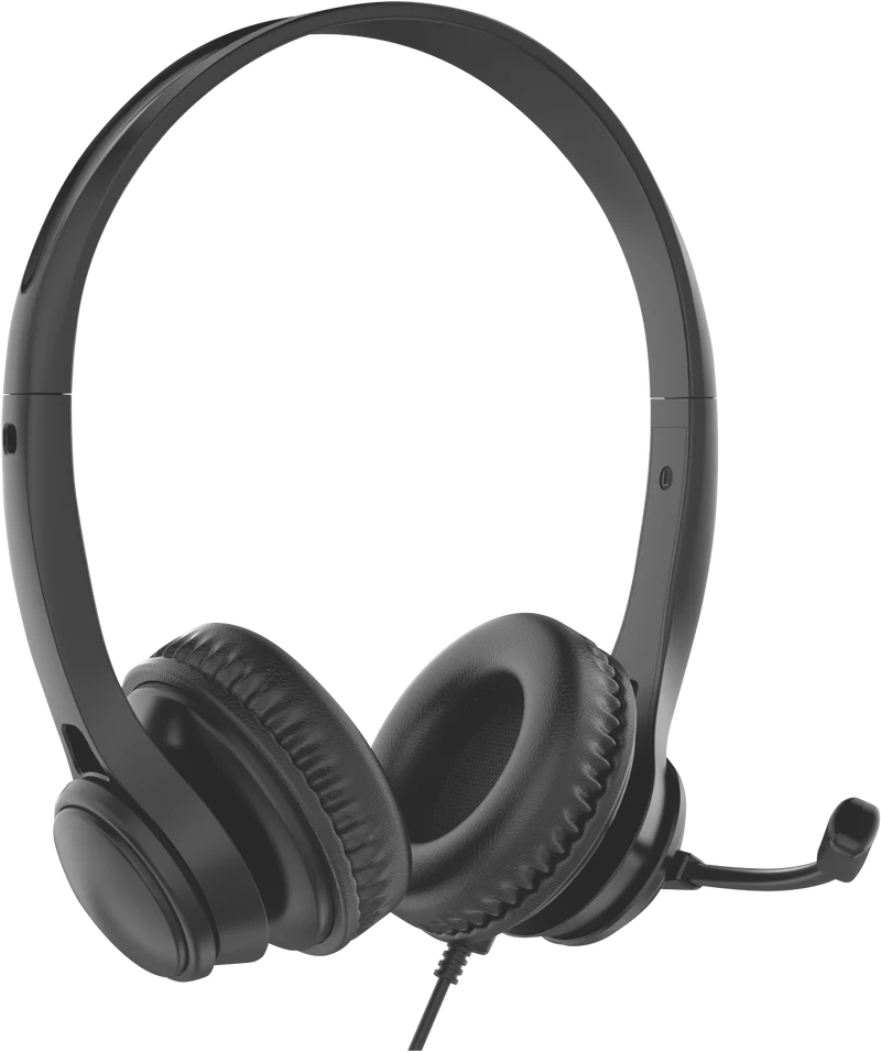 Laser Wired Headset with In-line Control
