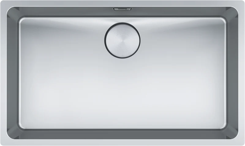 Franke Mythos Single Bowl Bare S/S Sink Undermount