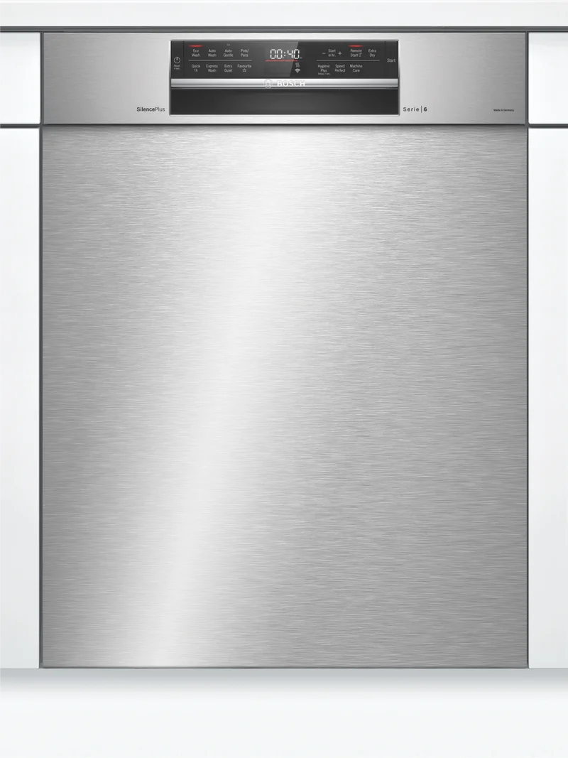 Bosch Series 6 Built Under Dishwasher Stainless Steel