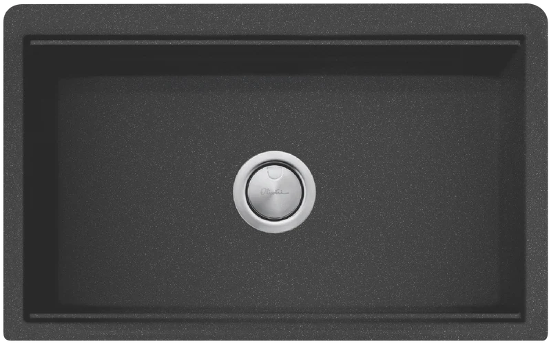 Oliveri Santorini Black Farmhouse Sink