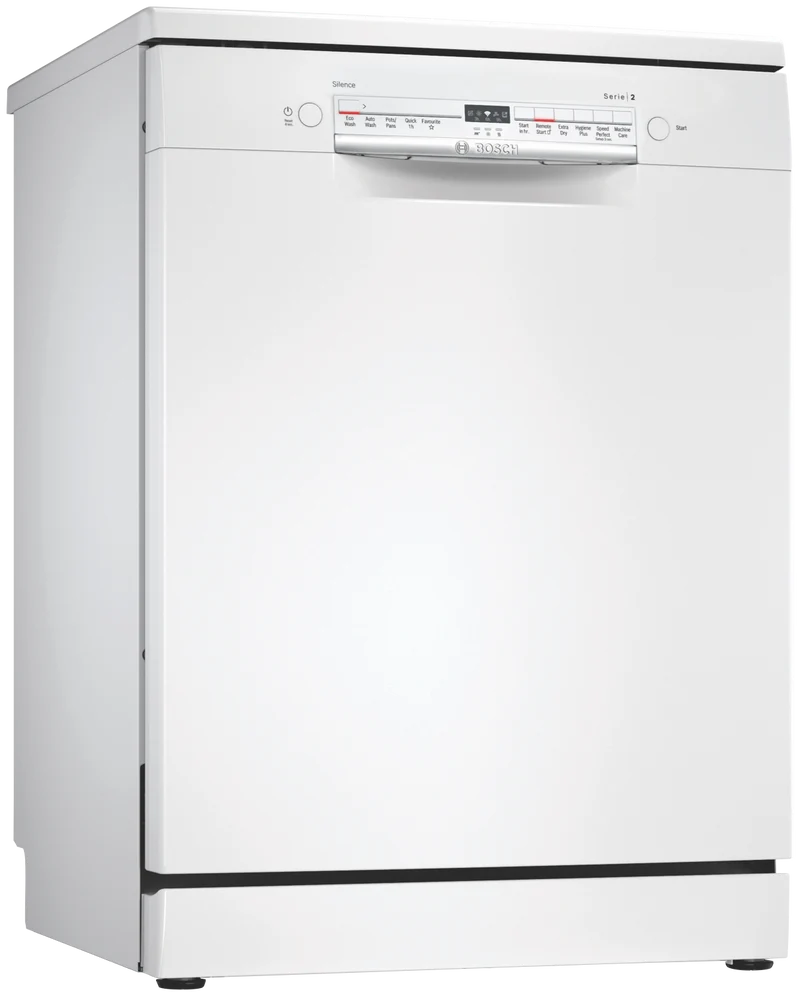 Bosch Series 2 60cm Freestanding Dishwasher, White