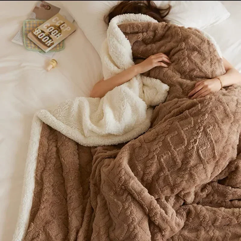 Dikke Winter Lamswollen Deken - Warm en Luxueus