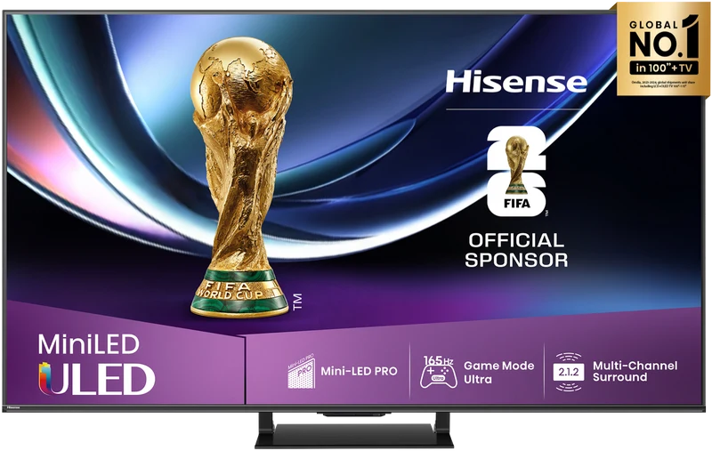 Hisense 75" U7QAU 4K ULED Mini LED Smart TV 2025