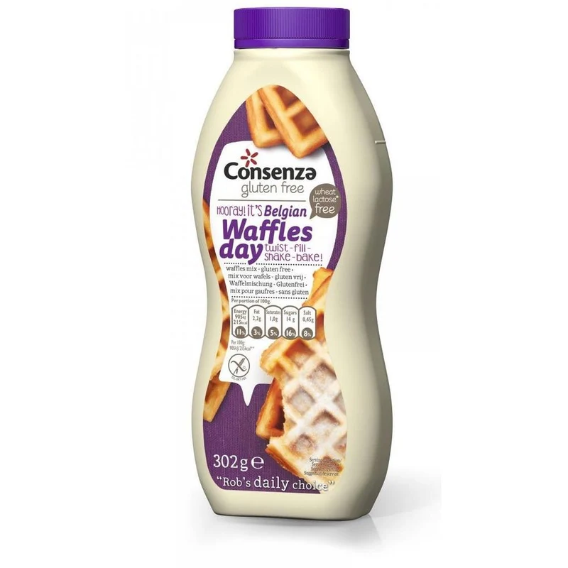 Consenza Mix voor Wafels 302 gram