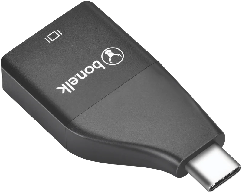 Bonelk USB-C to 4K HDMI Adapter (Black)