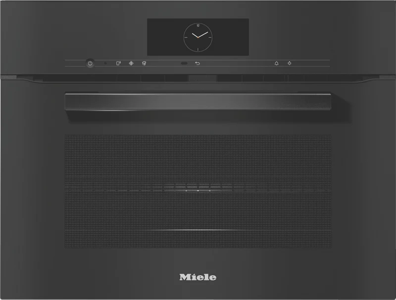 Miele VitroLine Combination Oven - Obsidian Black