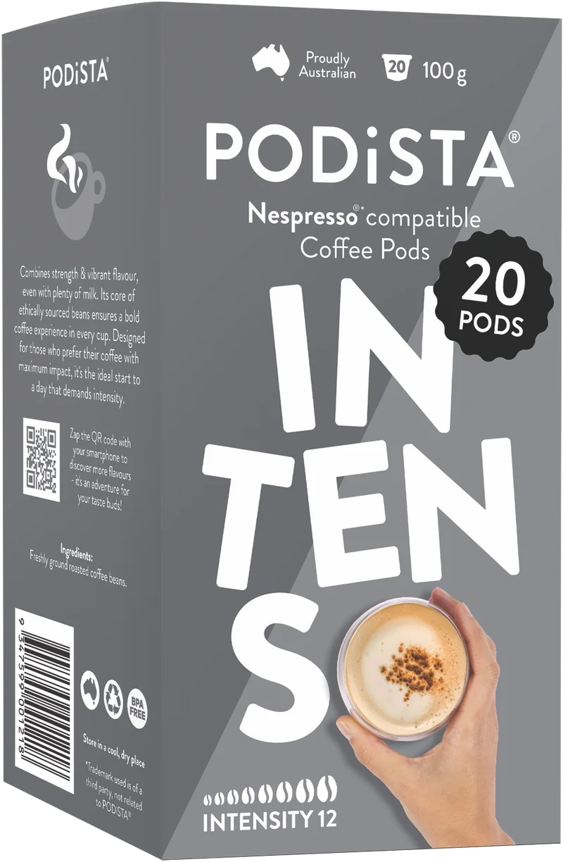 PODiSTA Intenso Coffee Pod 20pk