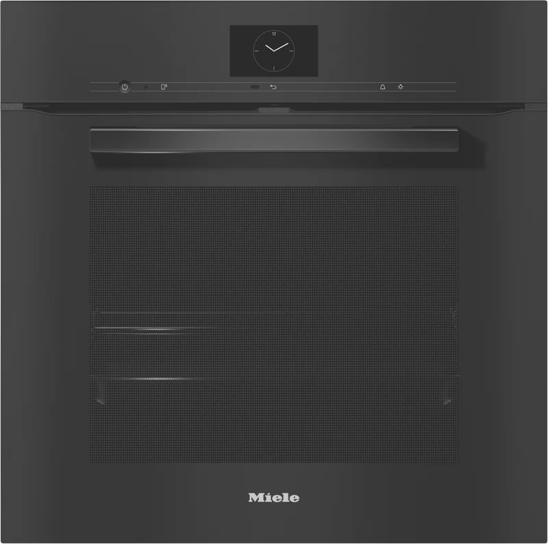 Miele 60cm Pyrolytic Oven with Moisture Plus and Rapid Cooling Function Obsidian Black