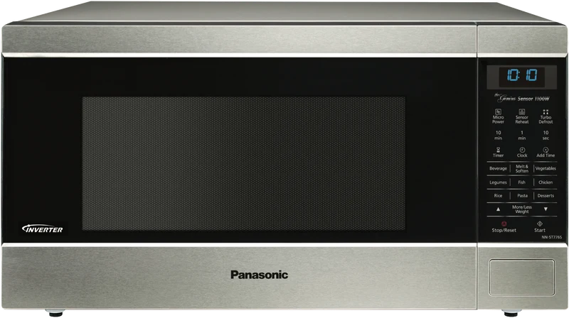 Panasonic 44L 1100W Inverter Sensor Microwave Oven Stainless Steel
