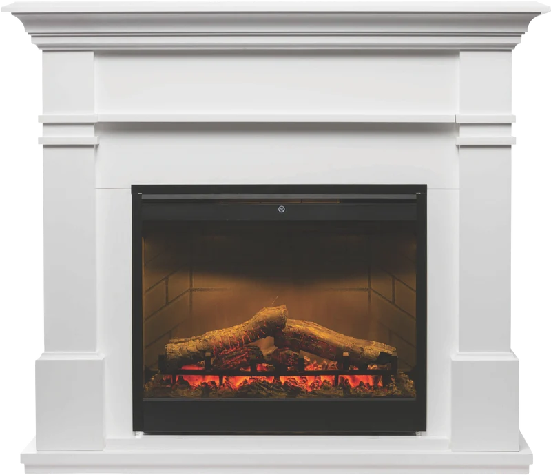 Dimplex 2kW Kenton Mantle Electric Fireplace - White
