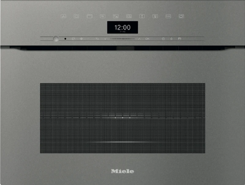 Miele 45cm Handleless Speed Oven with 3in1 Microwave, Oven and Combination Modes Graphite Grey