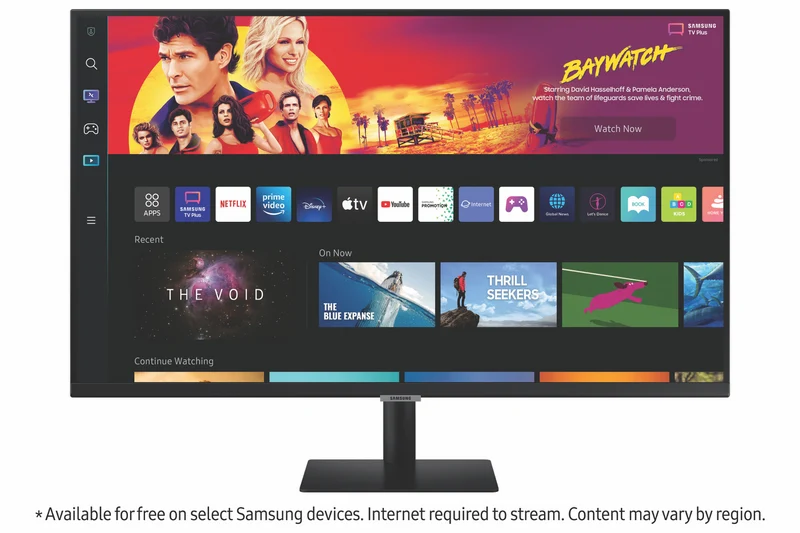 Samsung 32" Flat UHD Smart Monitor