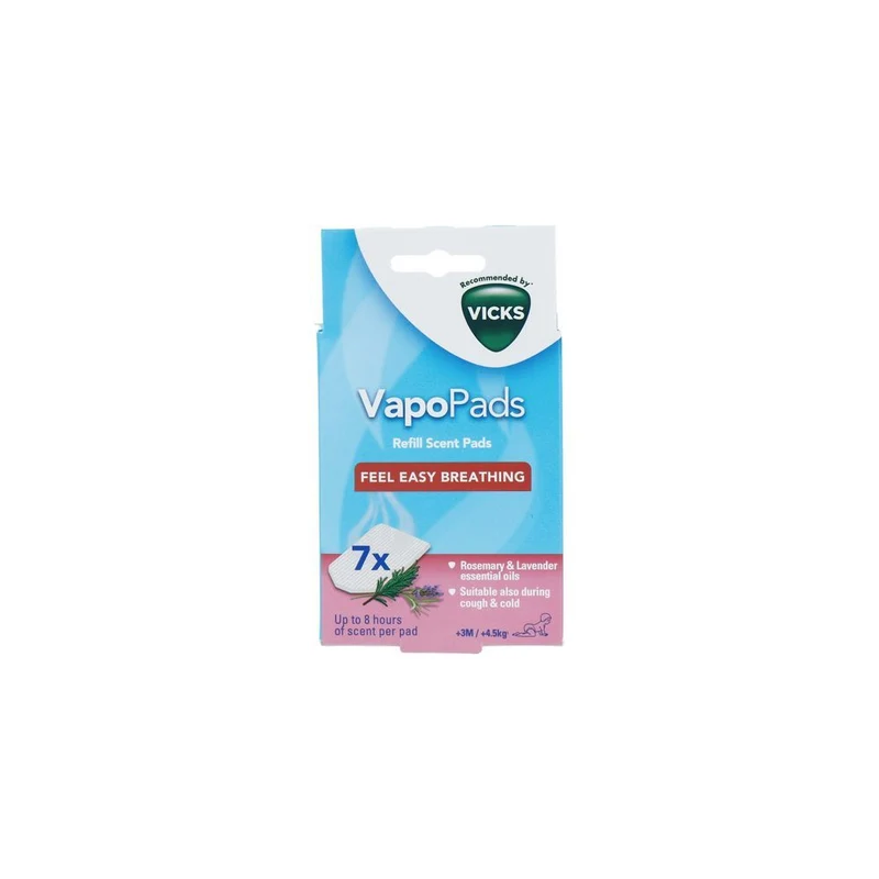 Vicks VapoPads Lavendel & Rozemarijn 7 stuks
