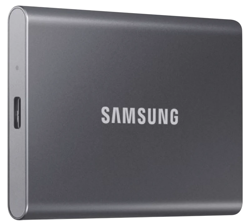 Samsung 1TB T7 Portable SSD (Titan Gray)