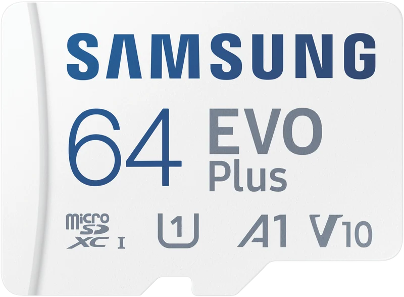 Samsung 64GB Micro SDXC EVO Plus Gen2 Memory Card