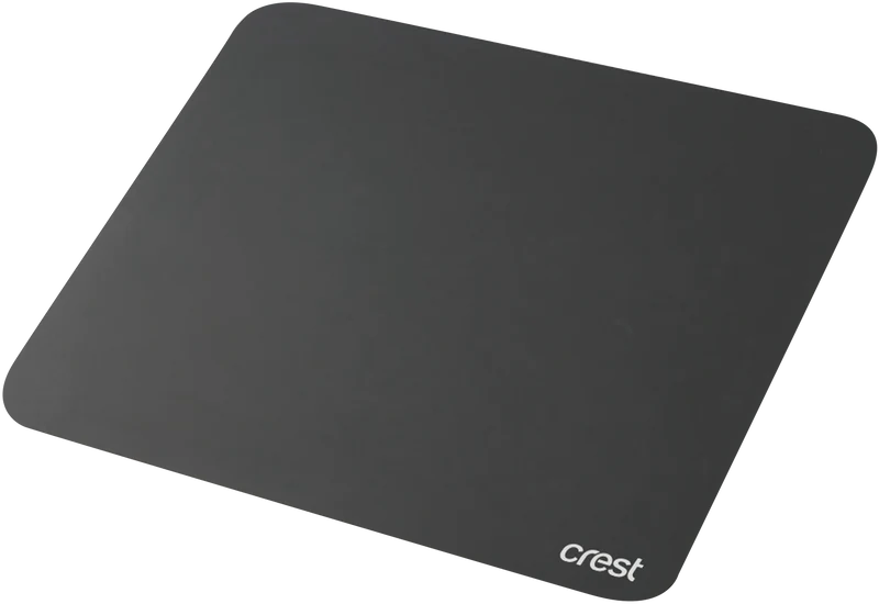 Crest Desk Mouse Mat (Black)
