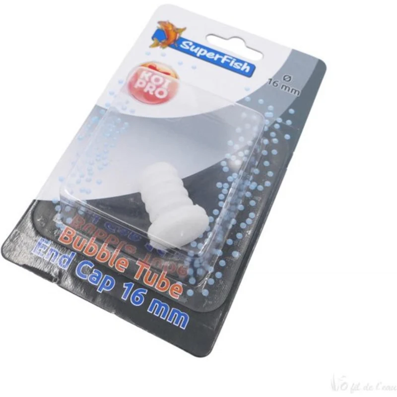 Koi Pro Bubble Tube Eindkap 16 mm - Afsluiter voor beluchtingsslang