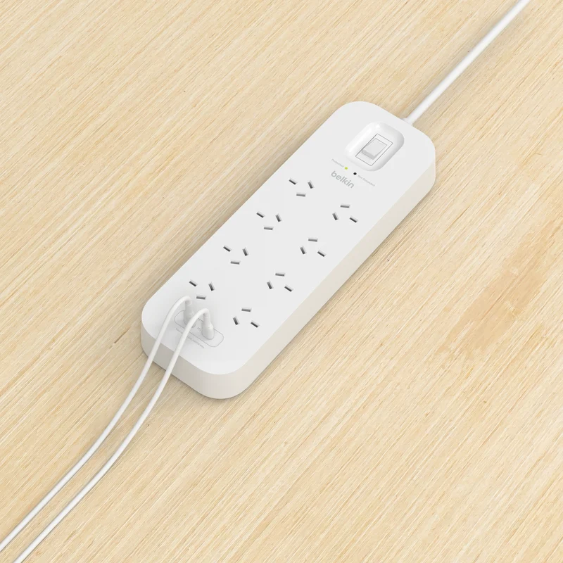 Belkin SurgePro 8-Outlet Surge Protector with Dual USB-C