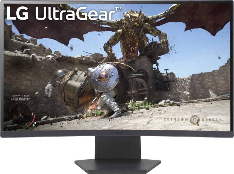 LG 27" QHD 180Hz 1ms 1000R Curved Gaming Monitor