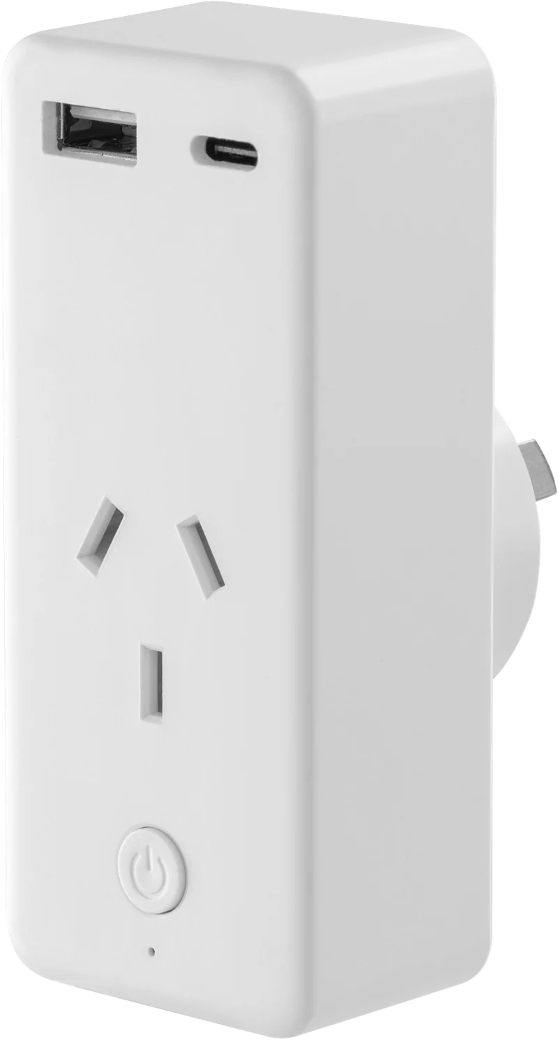 Connect SmartHome Smart Wi-Fi Plug with Dual USB Ports