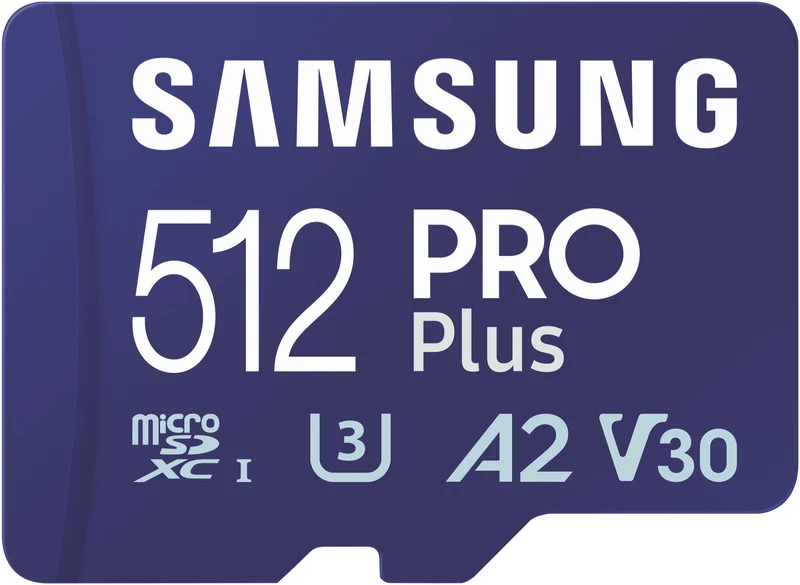 Samsung 512GB Micro SDXC Pro Plus Memory Card